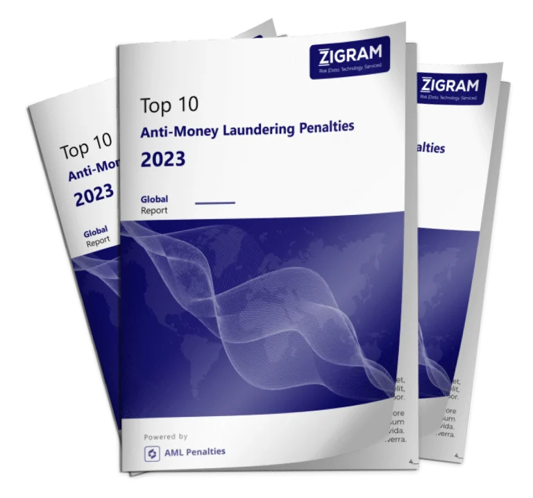 Top 10 AML Penalties Of 2023 – Reports and Whitepapers By ZIGRAM Anti Money Laundering