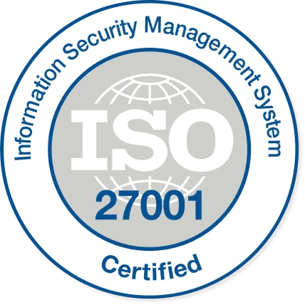 ISO 27001 Certified