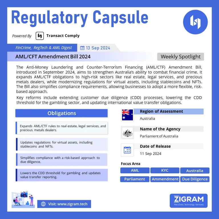 AML/CFT Amendment Bill 2024